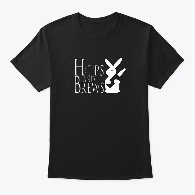 Hops And Brews T-Shirt (Black)